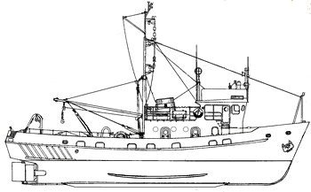 MRS-225 type fishing seiner (design 1322)